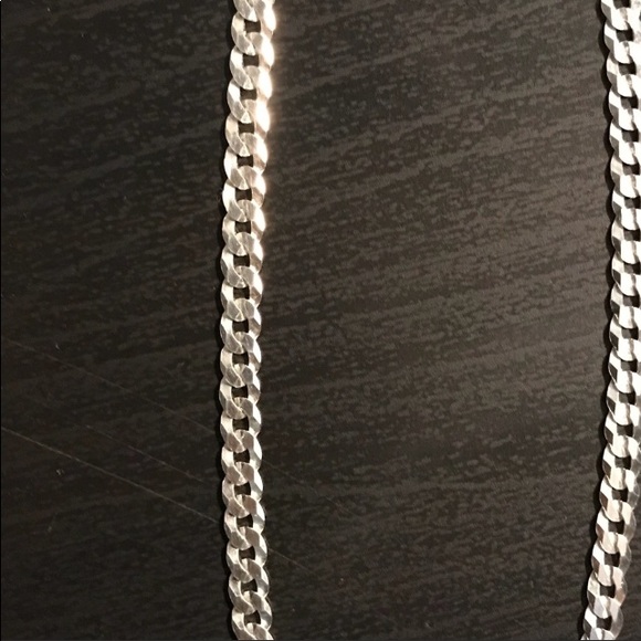 Solid Sterling Silver Chain - Picture 2 of 6